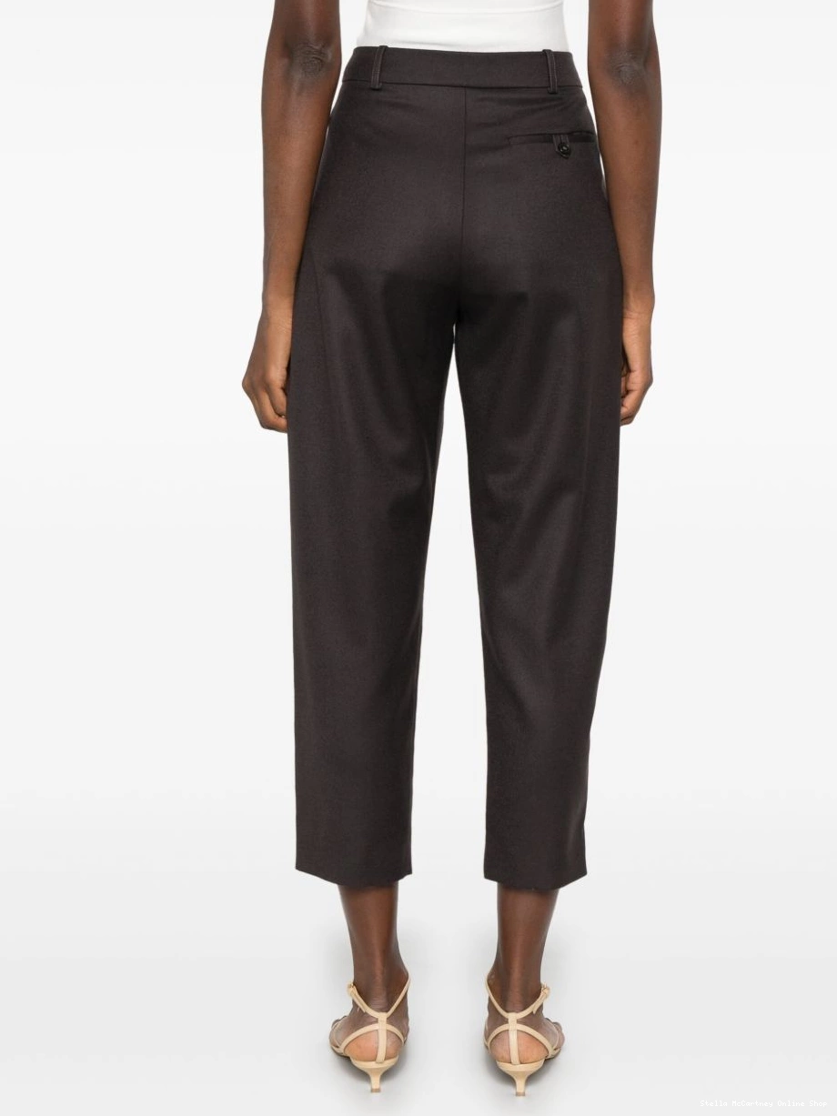 Cheap McCartney pleated trousers wool Women Stella 0818
